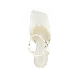 Foto 4 | Foto 4 | Zapatilla Tacón Casual 12cm Para Mujer Walki Alana Blanco