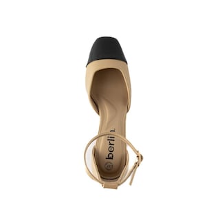Foto 3 | Foto 3 | Zapatilla Tacón Punta Casual 6.5cm Para Mujer Walki Nicole Beige