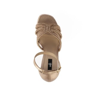 Foto 4 | Foto 4 | Tacon Brillo Plataforma Fiesta 13cm Para Mujer Walki Erica Rosa
