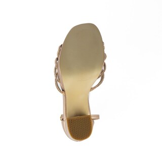 Foto 5 | Foto 5 | Tacon Brillo Plataforma Fiesta 13cm Para Mujer Walki Erica Rosa