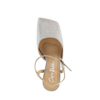 Foto 4 | Foto 4 | Zapatilla Fiesta Tacón 12cm Elegante Para Mujer Walki Emelia Plateado