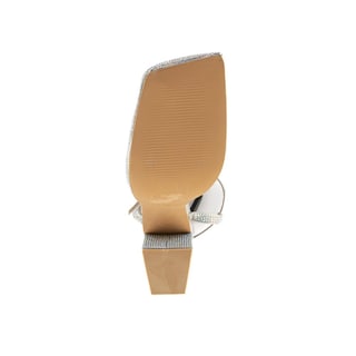 Foto 5 | Foto 5 | Zapatilla Fiesta Tacón 12cm Elegante Para Mujer Walki Emelia Plateado