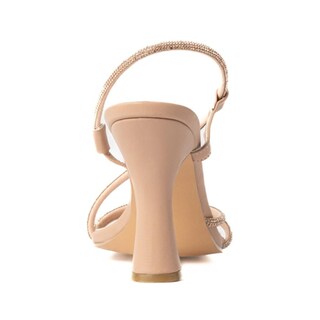 Foto 3 | Foto 3 | Tacon Con Brillo Elegante 10cm Para Mujer Walki Barbara Beige