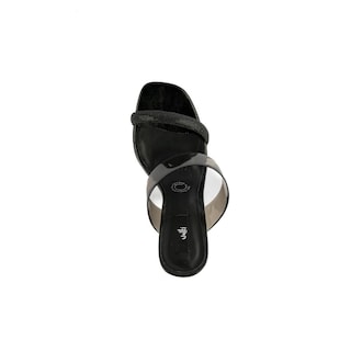 Foto 4 | Foto 4 | Tacón Transparente Cristal 8cm Para Mujer Walki Samantha Negro