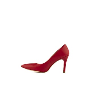 Foto 2 | Foto 2 | Zapatilla Tacón Puntal Casual 8cm Para Mujer Walki Mónica Rojo