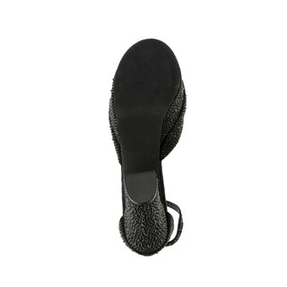 Foto 7 | Foto 7 | Tacón Plataforma Brillo Fiesta 14cm Para Mujer Walki Bibiana Negro