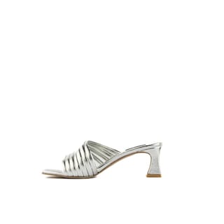 Foto 5 | Foto 5 | Sandalia Tacón Multi Tiritas Bajo 7cm Para Mujer Walki Adela Plateado
