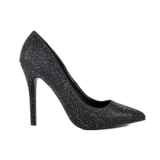 Foto 2 | Foto 2 | Zapatilla Tacón Puntal Casual 11cm Para Mujer Walki Wendy Negro