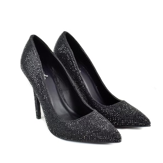 Foto 4 | Foto 4 | Zapatilla Tacón Puntal Casual 11cm Para Mujer Walki Wendy Negro