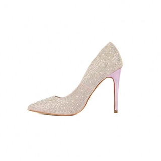 Foto 3 | Foto 3 | Zapatilla Tacón Puntal Casual 11cm Para Mujer Walki Wendy Rosa