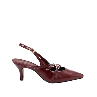 Foto 1 | Foto 1 | Zapatillas Puntales De Tacón Bajito Mary Jane Con Doble Hebilla Liliana