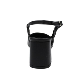 Foto 5 | Foto 5 | Zapatilla Básica Con Tacón Ancho Y Punta Métalica Cuadrada Aide