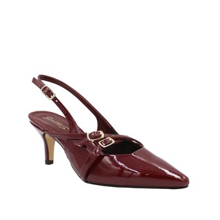 Foto 2 | Foto 2 | Zapatillas Puntales De Tacón Bajito Mary Jane Con Doble Hebilla Liliana