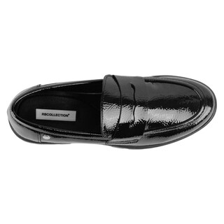 Foto 3 | Foto 3 | Mocasines Exterior Charol Color Negro Para Mujer De Rbcollection