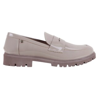 Foto 2 | Foto 2 | Mocasines Exterior Charol Color Beige Para Mujer De Rbcollection
