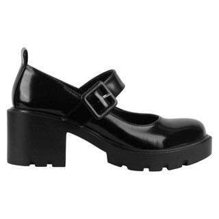 Foto 2 | Foto 2 | Mary Jane Exterior Piel Vegana Color Negro Para Mujer De Rbcollection