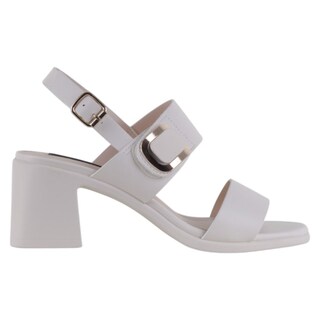 Foto 2 | Foto 2 | Sandalia Con Tacón Exterior Piel Vegana Color Beige Para Mujer De Rbcollection