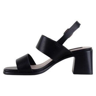 Foto 3 | Foto 3 | Sandalia Con Tacón Exterior Piel Vegana Color Negro Para Mujer De Rbcollection