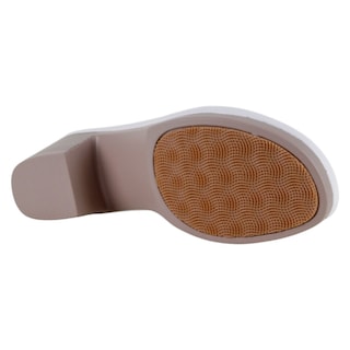 Foto 4 | Foto 4 | Sandalia Con Tacón Exterior Piel Vegana Color Blanco Para Mujer De Rbcollection