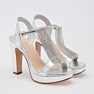 Foto 2 | Foto 2 | Moramora Zapatillas De Fiesta Para Mujer Plata