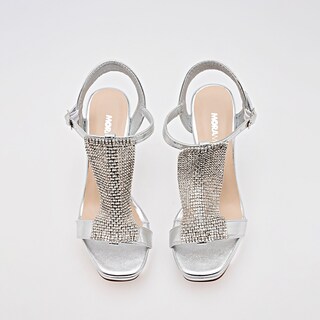 Foto 3 | Foto 3 | Moramora Zapatillas De Fiesta Para Mujer Plata
