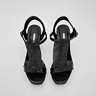 Foto 3 | Foto 3 | Moramora Zapatillas De Fiesta Para Mujer Negro