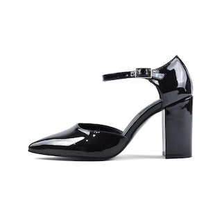 Foto 3 | Foto 3 | Zapatilla Tacón Puntal Elegante 7cm Para Mujer Walki Bella Negro