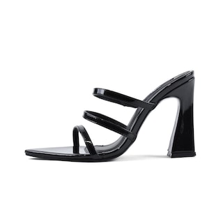 Foto 3 | Foto 3 | Sandalia Mule Tacón 11cm Para Mujer Walki Dalia Negro