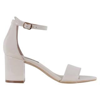 Foto 2 | Foto 2 | Sandalia Con Tacón Exterior Charol Color Blanco Para Mujer De Rbcollection