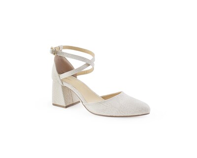 Foto 1 | Foto 1 | Zapatilla Color Beige Hebilla Material Sintetico