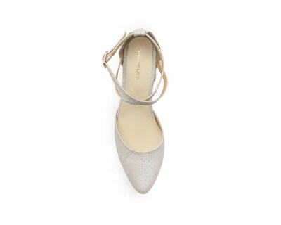 Foto 3 | Foto 3 | Zapatilla Color Beige Hebilla Material Sintetico