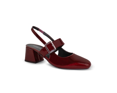 Foto 1 | Foto 1 | Zapatilla Color Vino Hebilla Material Charol