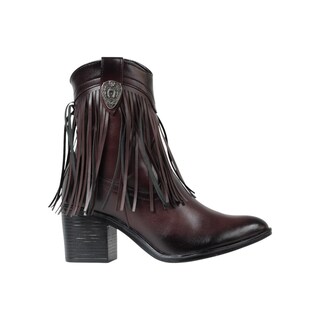 Foto 2 | Foto 2 | Botas Vaqueras Mujer Sttivali 7075 Vino