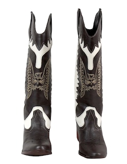 Foto 2 | Foto 2 | Bota Vaquera Alta Tacon Cuadrado Juvenil Moda Cowboy