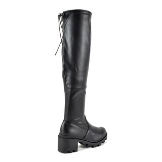 Foto 3 | Foto 3 | Botas Combat Chunky 6cm Plataforma Para Mujer Mod Maya Negro