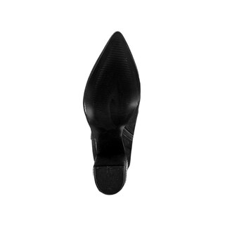Foto 3 | Foto 3 | Bota Vaquera Tacón Brillos 9cm Para Mujer Walki Briana Negro