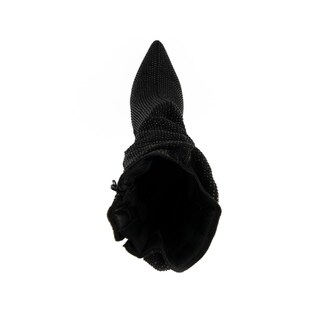 Foto 5 | Foto 5 | Bota Alta Moda Brillo Tacón 11cm De Mujer Walki Lorena Negro