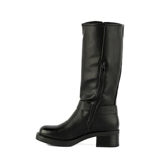 Foto 3 | Foto 3 | Bota Vaquera Tacón Moda 5cm Para Mujer Walki Ruth Negro