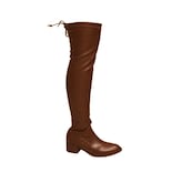 Bota Larga Arriba De La Rodilla Básica De Piso Casual Para Dama Avril