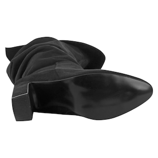 Foto 4 | Foto 4 | Botas Altas Exterior Gamuza Color Negro Para Mujer De Rbcollection