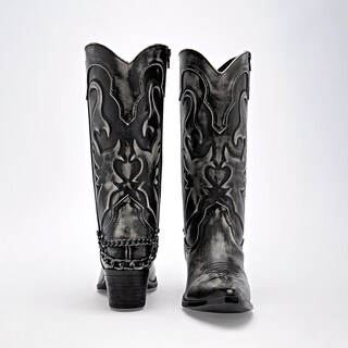 Foto 3 | Foto 3 | Moramora Bota Para Mujer Latte Negro