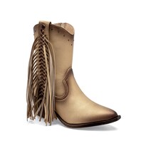 Moramora Bota  Para Mujer Dorado
