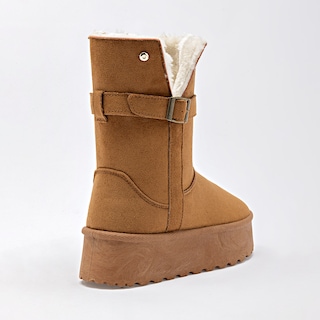 Foto 3 | Foto 3 | Moramora Bota Para Mujer Camel