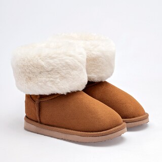 Foto 2 | Foto 2 | Moramora Bota Para Niña Camel Blanco