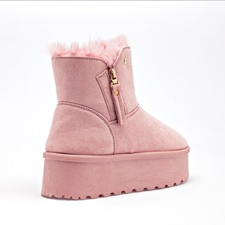 Foto 3 | Foto 3 | Moramora Bota Para Mujer Rosa