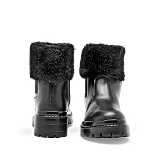 Foto 3 | Foto 3 | Yuyin Bota Con Peluche Para Mujer Negro