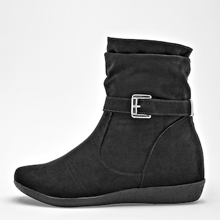 Foto 4 | Foto 4 | Via Victoria Bota Para Mujer Negro Cuña Oculta