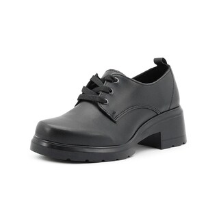 Foto 3 | Foto 3 | Zapato Mocasines Greenlove Para Mujer Con Tacon Ancho Negro Negro