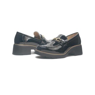 Foto 3 | Foto 3 | Mocasin Greenlove Para Mujer Formal Con Plataforma Slip On Negro