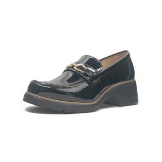 Foto 5 | Foto 5 | Mocasin Greenlove Para Mujer Formal Con Plataforma Slip On Negro